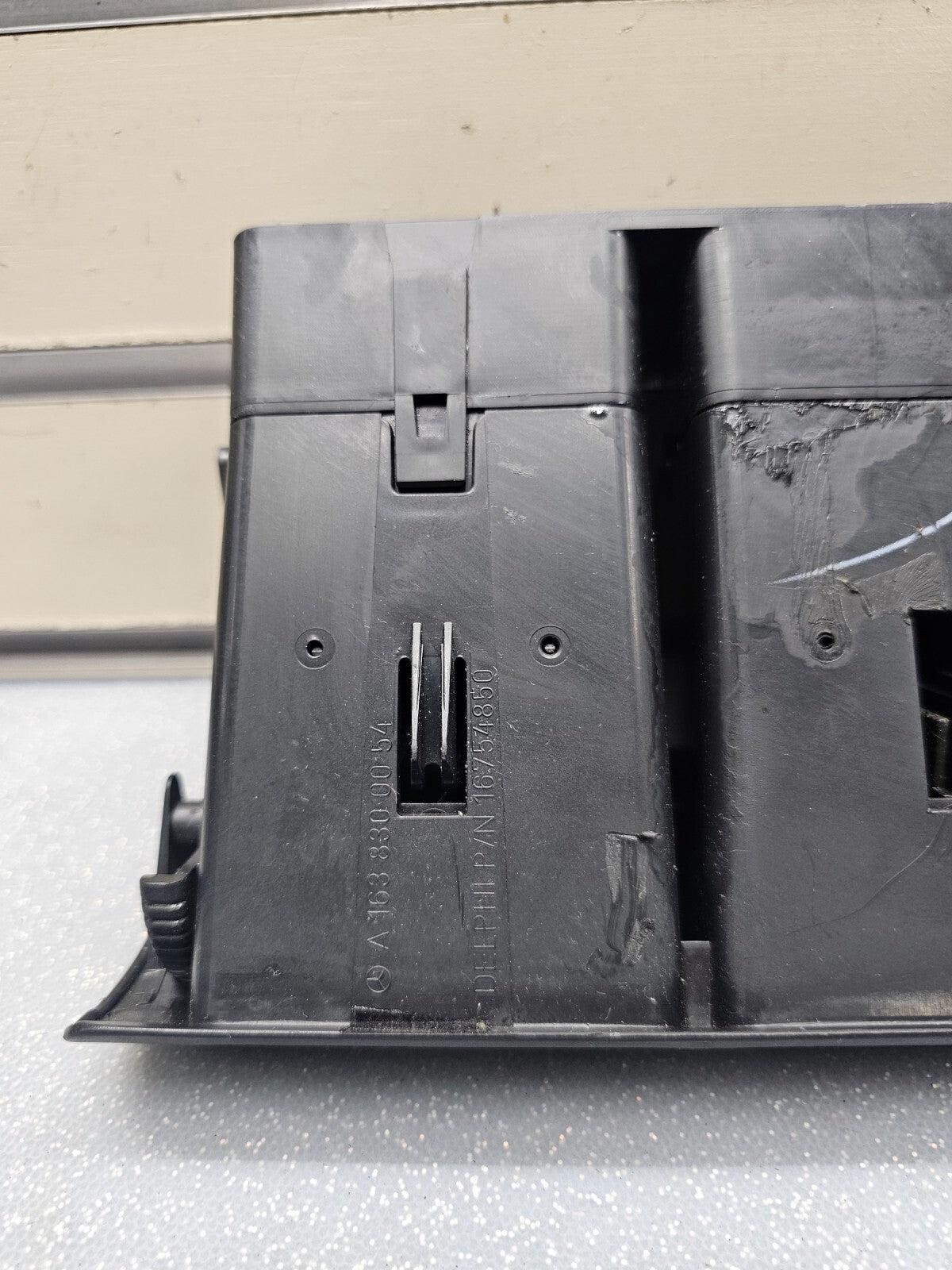 🔥98-05 Mercedes W163 ML320 ML500 Dash Center AC A/C HVAC Air Vent Heater Black