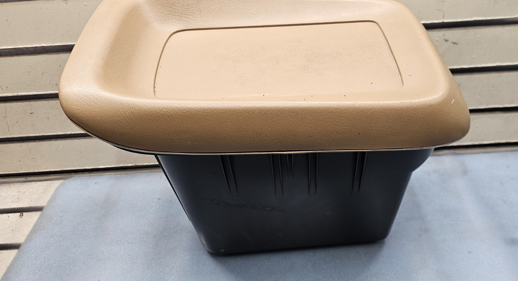 🔥99-02 Chevy Silverado Sierra Center Console Armrest Lid Storage Cover Lt TAN