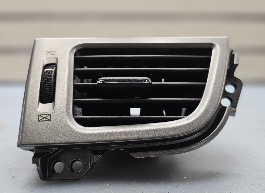 🔥11-13 ELANTRA DASH LEFT DRIVER HVAC AC HEATER AIR VENT CONDITIONING SILVER OEM