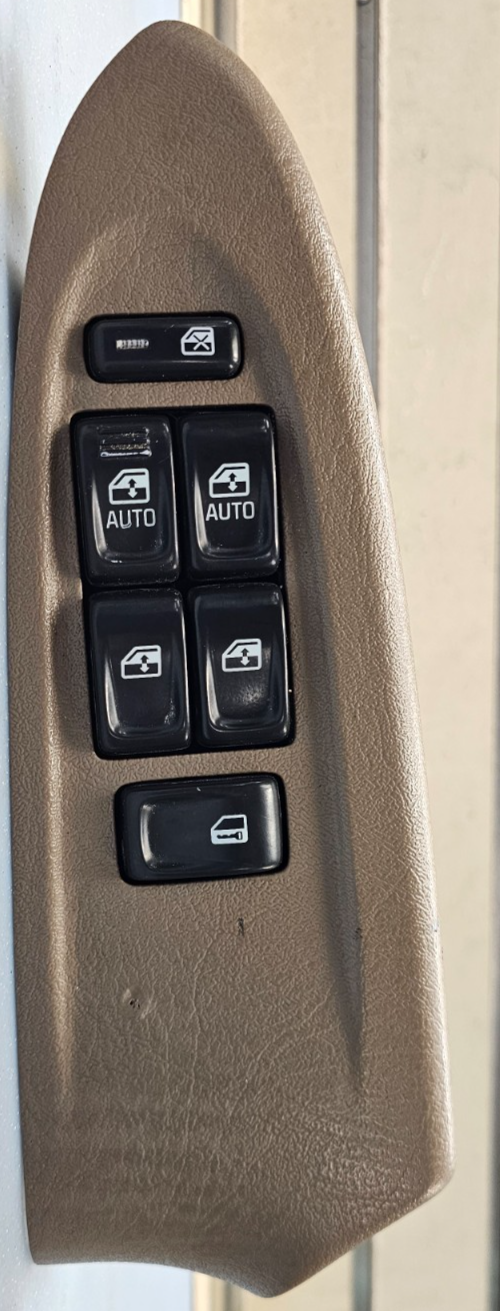 🔥02-05 CHEVY TRAILBLAZER DRIVER SIDE MASTER POWER WINDOW SWITCH TAN