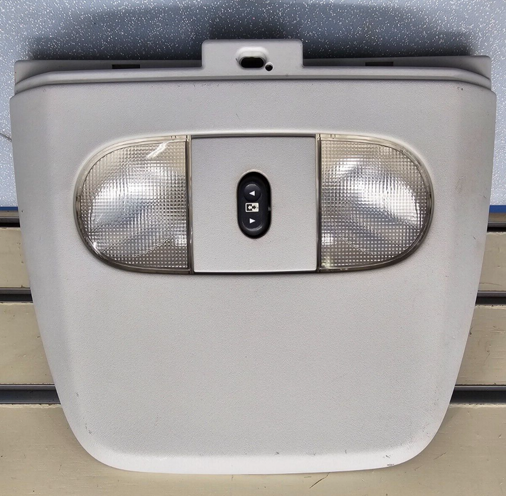 🔥04-08 Ford F150 Overhead Console Center Dome Map Light Storage Roof Rail GRAY
