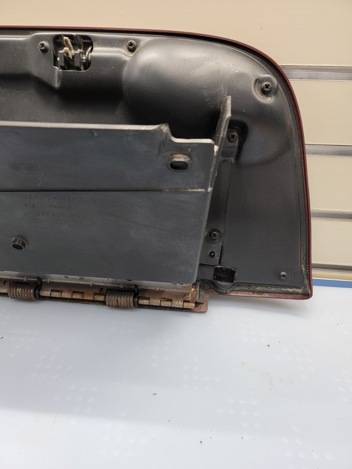 🔥97-03 FORD F-150 Glove Box Dash Storage Compartment Lid Cover Handle OEM RED