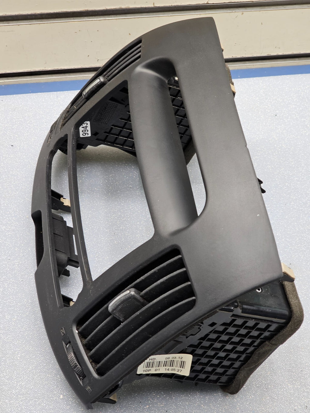 🔥07-10 Elantra Dash FM Radio Display Stereo Bezel Trim Instrument Panel BLACK