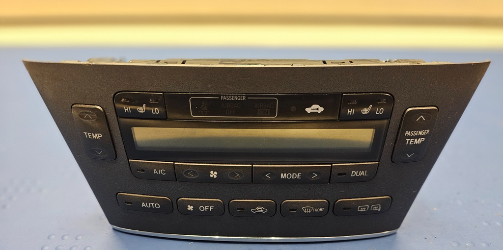 🔥04-06 LEXUS ES330 Dash A/C AC Climate Control Heater Temperature HVAC Panel