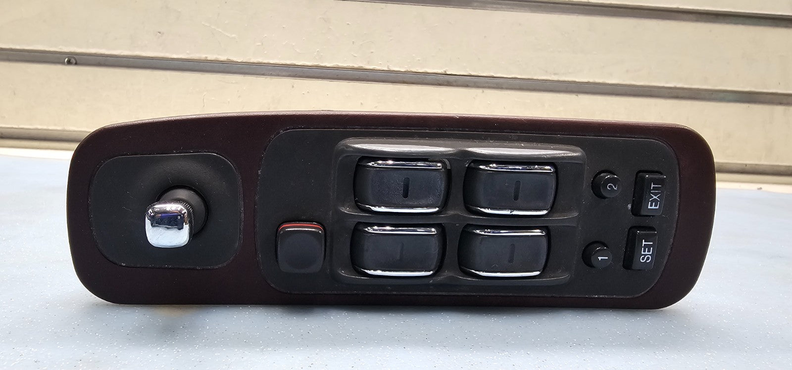 🔥97-99 Cadillac Deville Driver Left Master Window Door Switch Bezel Red/Black