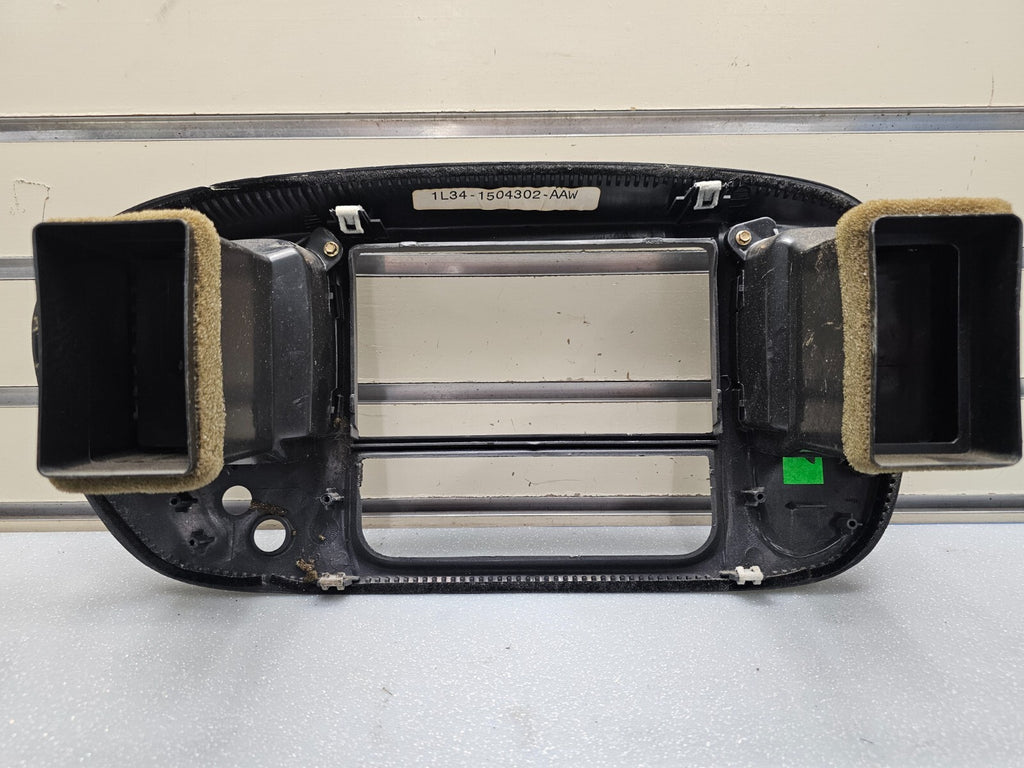 🔥97-03 Ford F150 Center Dash Radio Climate Trim Surround BEZEL Panel Line GRAY
