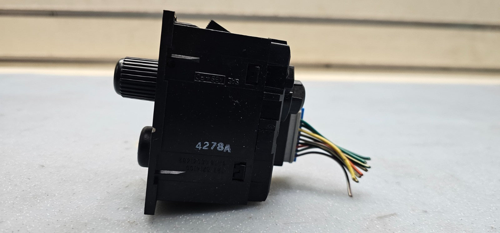 🔥99-02 TAHOE SUBURBAN GMC YUKON DENALI REAR WIPER FOG LIGHT SWITCH 4x4 BLACK