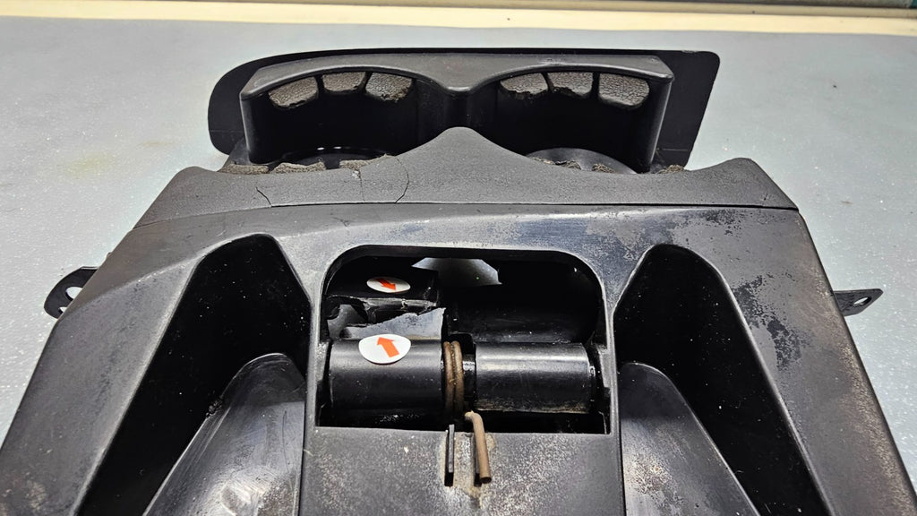 🔥94-97 Dodge Ram Truck  Center Dash Pull Out Cup Drink Holder  Assembly  Black