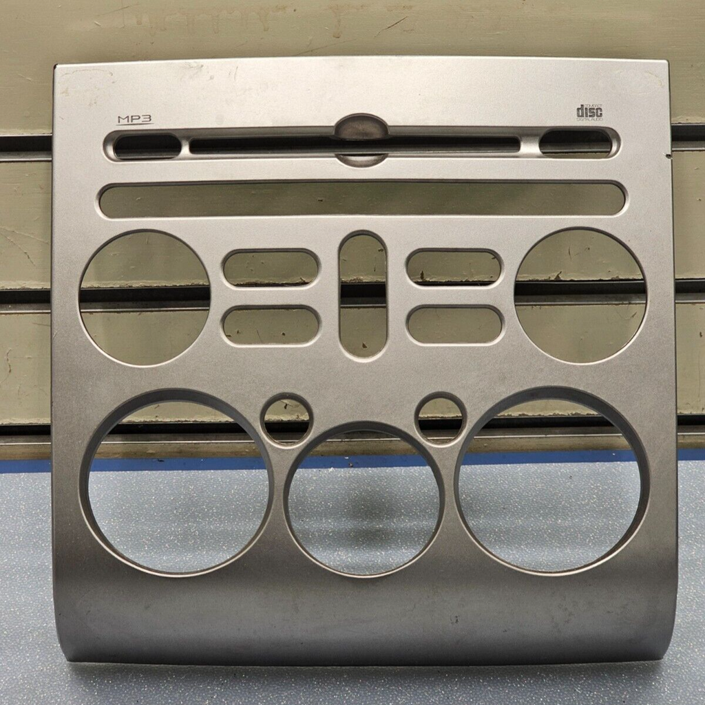 🔥06-08 Galant Dash AM FM Radio Display Stereo Climate Trim Panel Bezel Silver