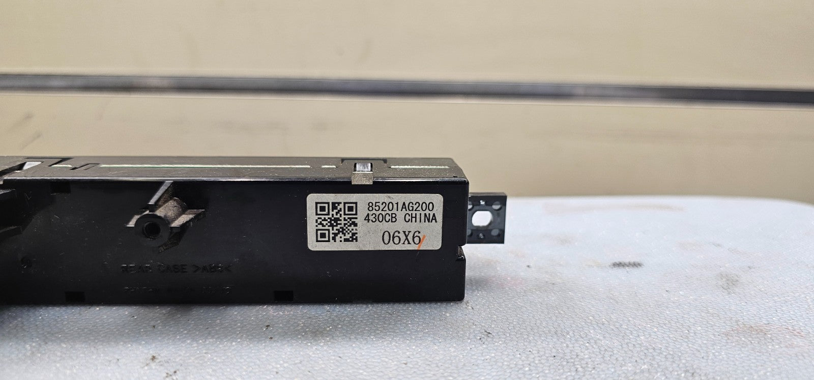 🔥07-09 SUBARU LEGACY OUTBACK DIGITAL CENTER DASH AUTO CLOCK ASSEMBLY BLACK