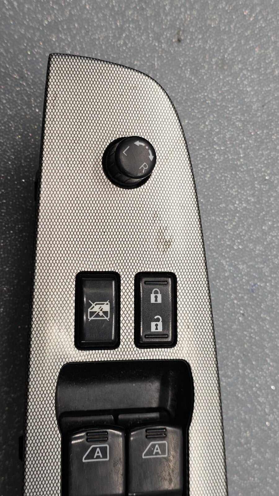 🔥07-12 ALTIMA LEFT DRIVER MASTER POWER WINDOW DOOR CONTROL SWITCH ASSEMBLY GRAY