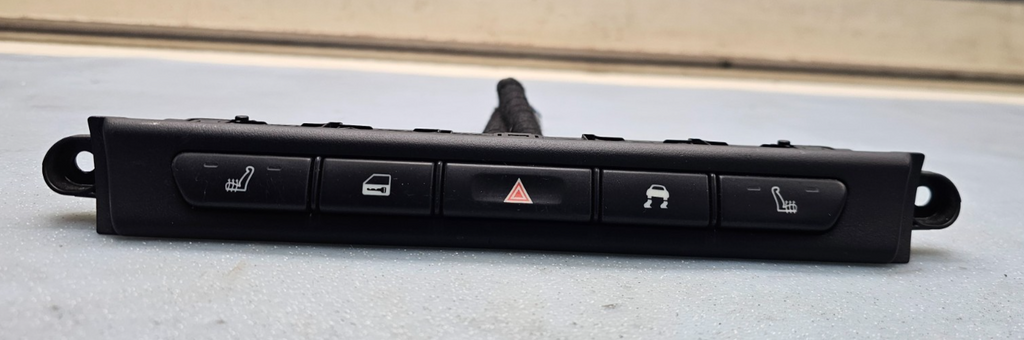 🔥2003-2008 Jaguar S-Type Hazard Heated Seat Door Lock Control Switch OEM BLACK
