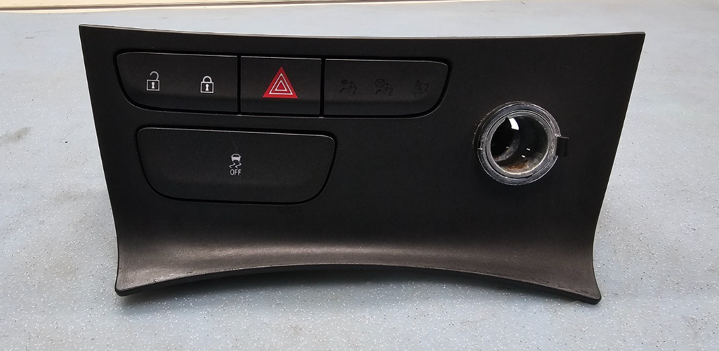 🔥13-16 Malibu Flasher Hazard Relay Switch Lock Traction Control Panel BLACK