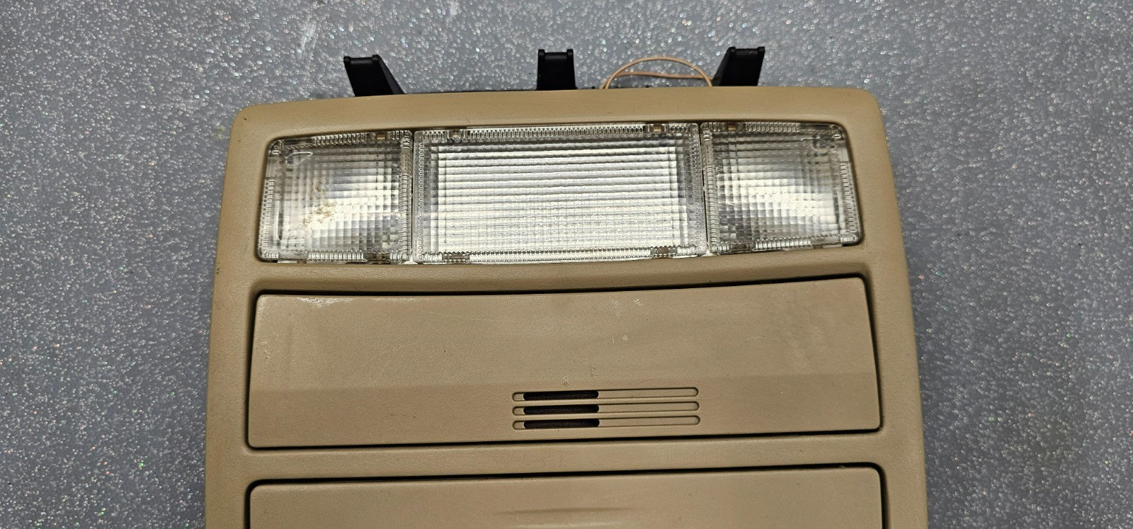 🔥07-11 Toyota Camry Overhead Console Dome Map Light Lamp Storage Assembly TAN