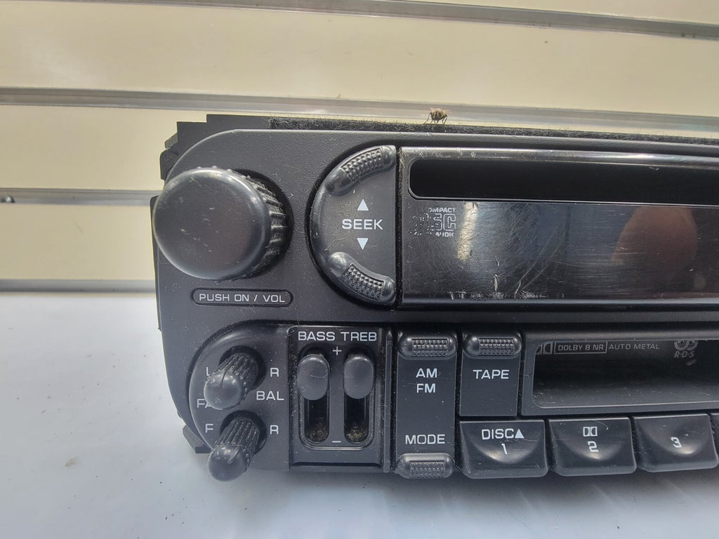 🔥02-07 Chrysler Jeep Dodge Car Truck Radio AM FM CD Player Aux Input RBK Digita