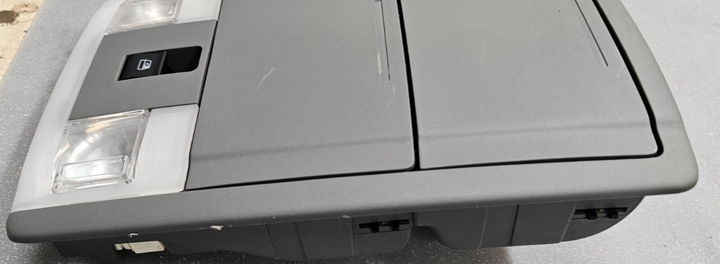 🔥09-14 Ford F150 Expedition Overhead Console Dome Map Light Storage Gray OEM