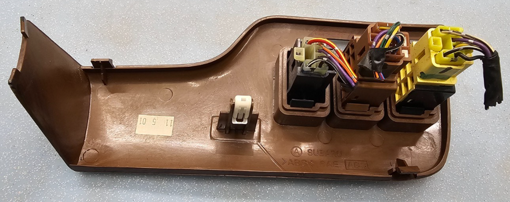 🔥200-2004 Subaru Legacy Outback Fog Cruise Wiper Power Switch Dash Black