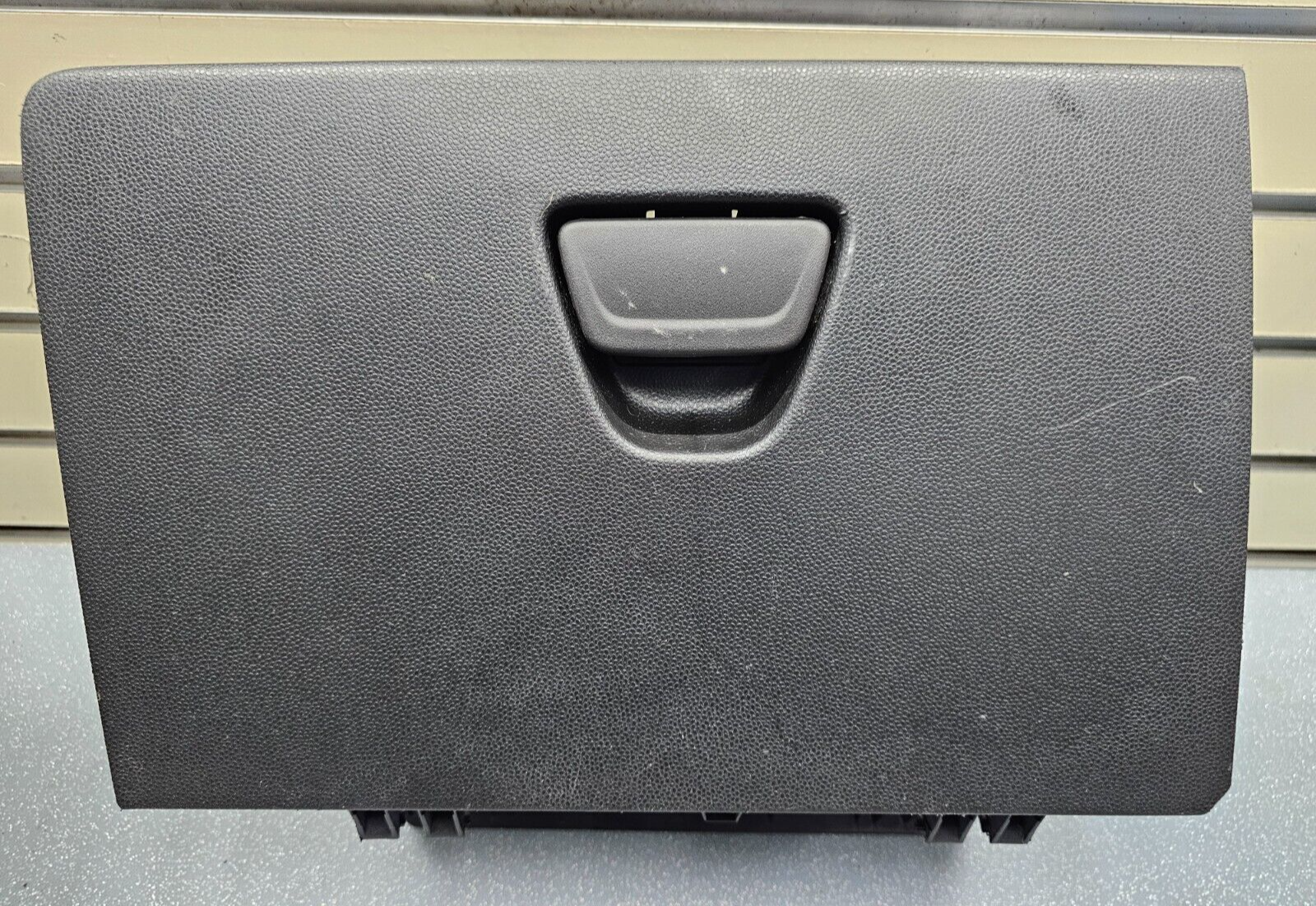 11-19 Ford Fiesta Dash Glove Box Compartment Storage Handle Assembly Black OEM