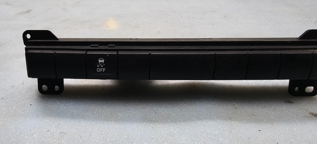 🔥04-07 Grand Cherokee Commander Traction Switch TCS OFF Panel Assembly Black