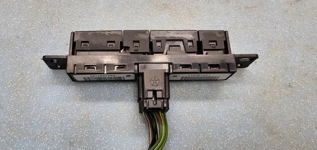 🔥12-20 Dodge Grand Caravan Instrument Panel Switch Genuine BLACK OEM