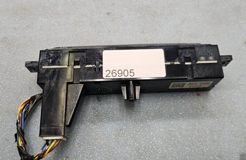 🔥07-09 SUBARU LEGACY OUTBACK DIGITAL CENTER DASH AUTO CLOCK ASSEMBLY BLACK