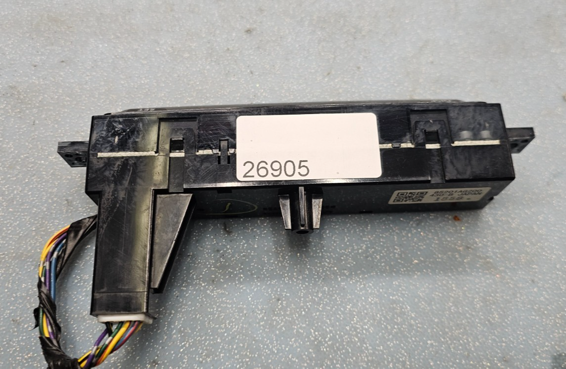 🔥07-09 SUBARU LEGACY OUTBACK DIGITAL CENTER DASH AUTO CLOCK ASSEMBLY BLACK