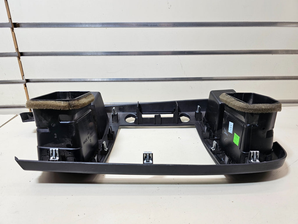 🔥07-14 Silverado SIERRA Center Dash Radio Bezel AC Climate Trim Panel BLACK B6