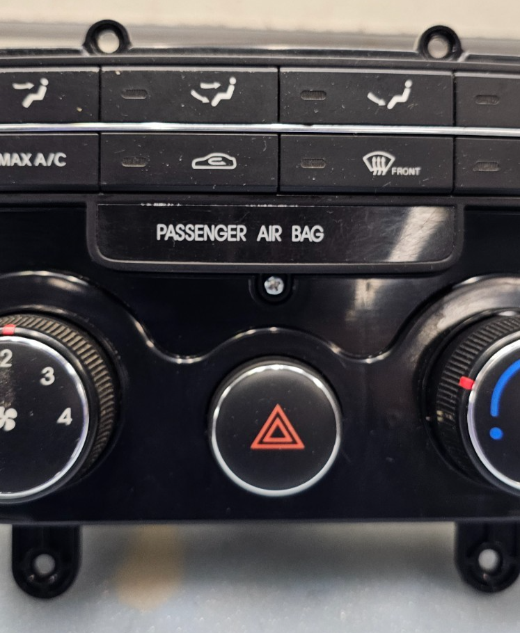 🔥09-12 ELANTRA Dash A/C HVAC AC Heater Climate Temperature Control Panel Black