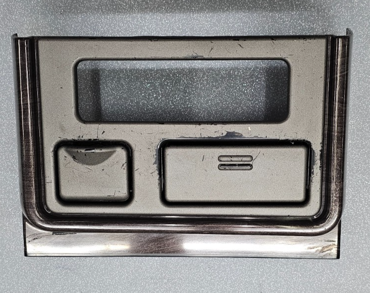 🔥03-06 SILVERADO SIERRA CENTER CONSOLE STORAGE BEZEL ASH TRAY LT TAN/BLACK OEM