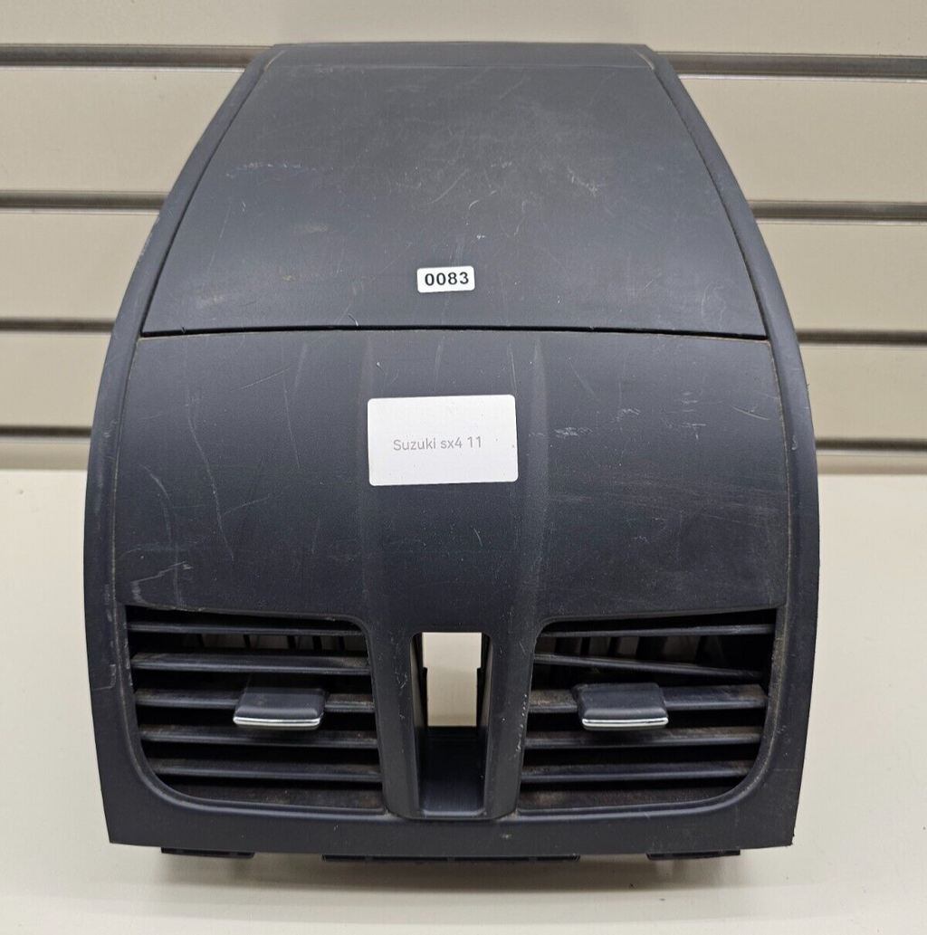 🔥07-14 SUZUKI SX4 DASH CENTER AC HEATER AIR VENT FILTER TEMPERATURE TRIM  BLACK