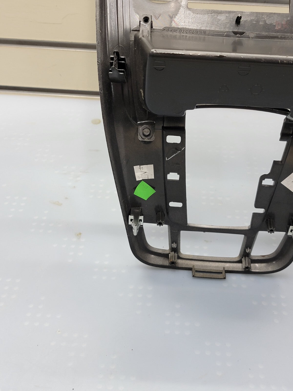 07-09 Equinox Center Dash Radio Climate Stereo Bezel Trim Panel SILVER/BLACK B43