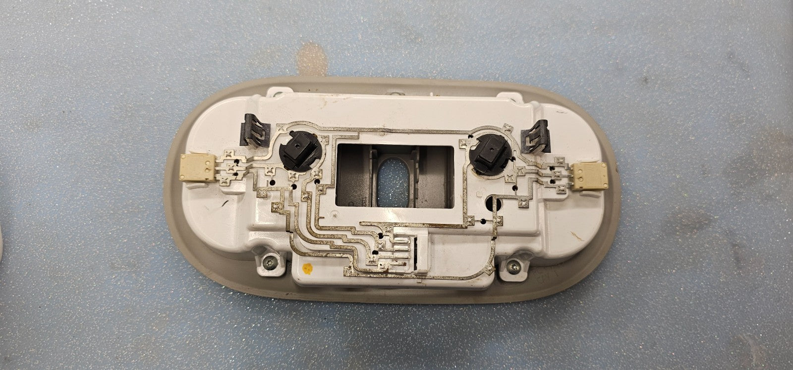🔥04-08 Ford F-150 Front Dome Map Light Lamp Roof Switch Console Lens GRAY OEM