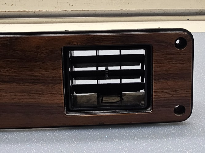 🔥87-96 Dodge Dakota Dash Slide Out Cup Holder & Bezel W/Vent Trim Woodgrain OEM
