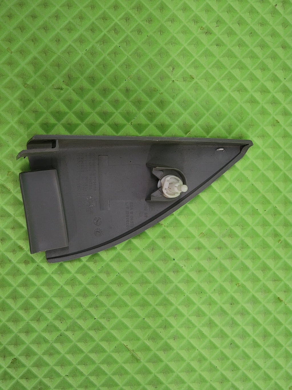 🔥1995-1998 Chevrolet Tahoe Suburban Door Panel Mirror Cover Trim RIGHT GRAY