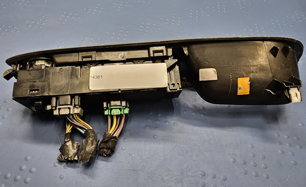12-18 Focus Escape Front Left Driver Master Power Window Switch Regulator Black