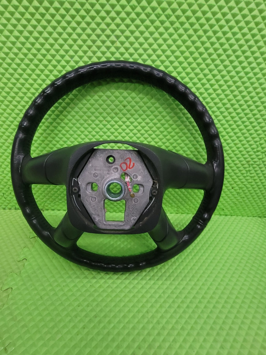 🔥03-06 SILVERADO SIERRA YUKON TAHOE SUBURBAN STEERING WHEEL LEATHER BLACK