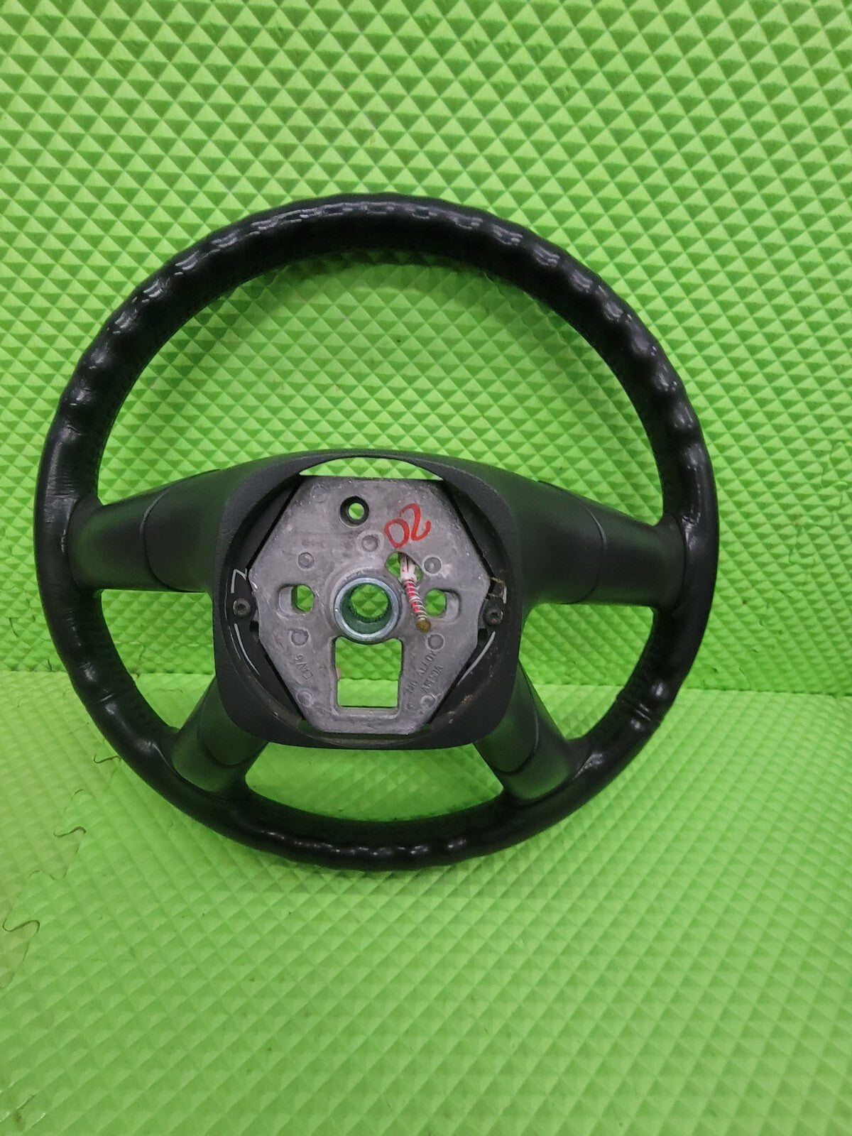 🔥03-06 SILVERADO SIERRA YUKON TAHOE SUBURBAN STEERING WHEEL LEATHER BLACK