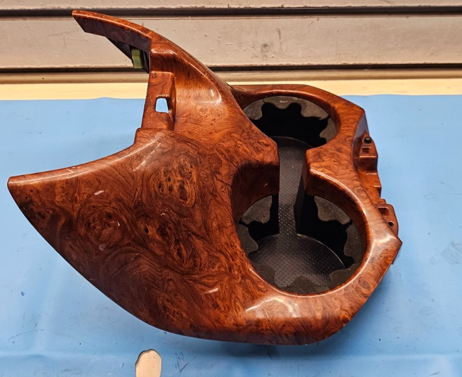🔥00-06 TOYOTA TUNDRA SEQUOIA CENTER CONSOLE TRIM CUP DRINK HOLDER WOODGRAIN