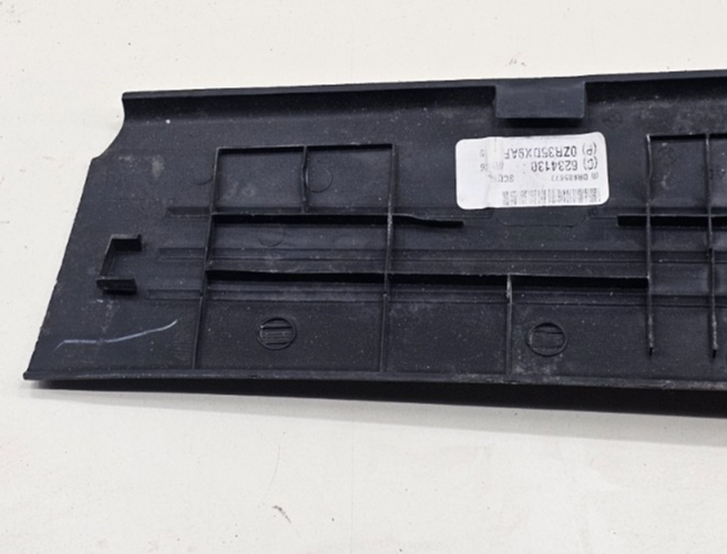 🔥11-20 Grand Caravan Town Country Left Driver Rear Sill Scuff Trim Cover BLACK