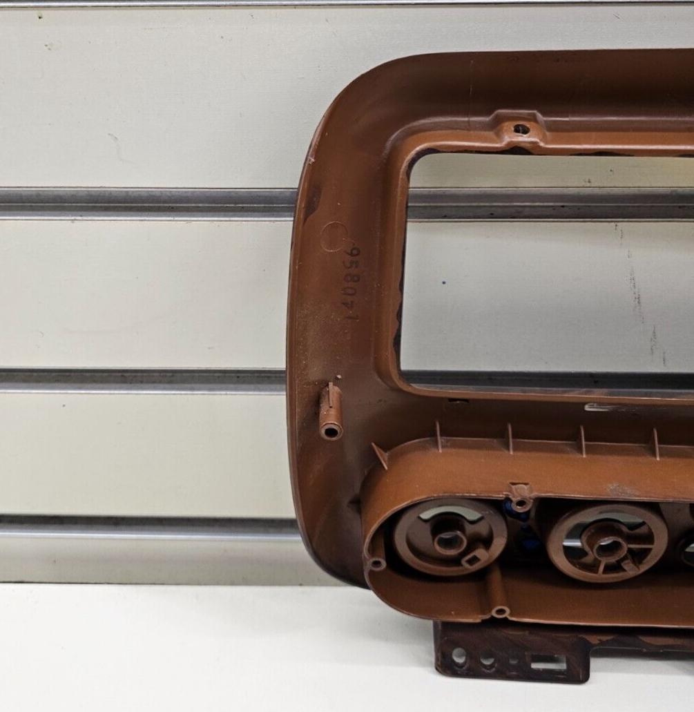 🔥96-00 Caravan Town Country Dash Climate Control Radio Bezel Trim Panel WOOD