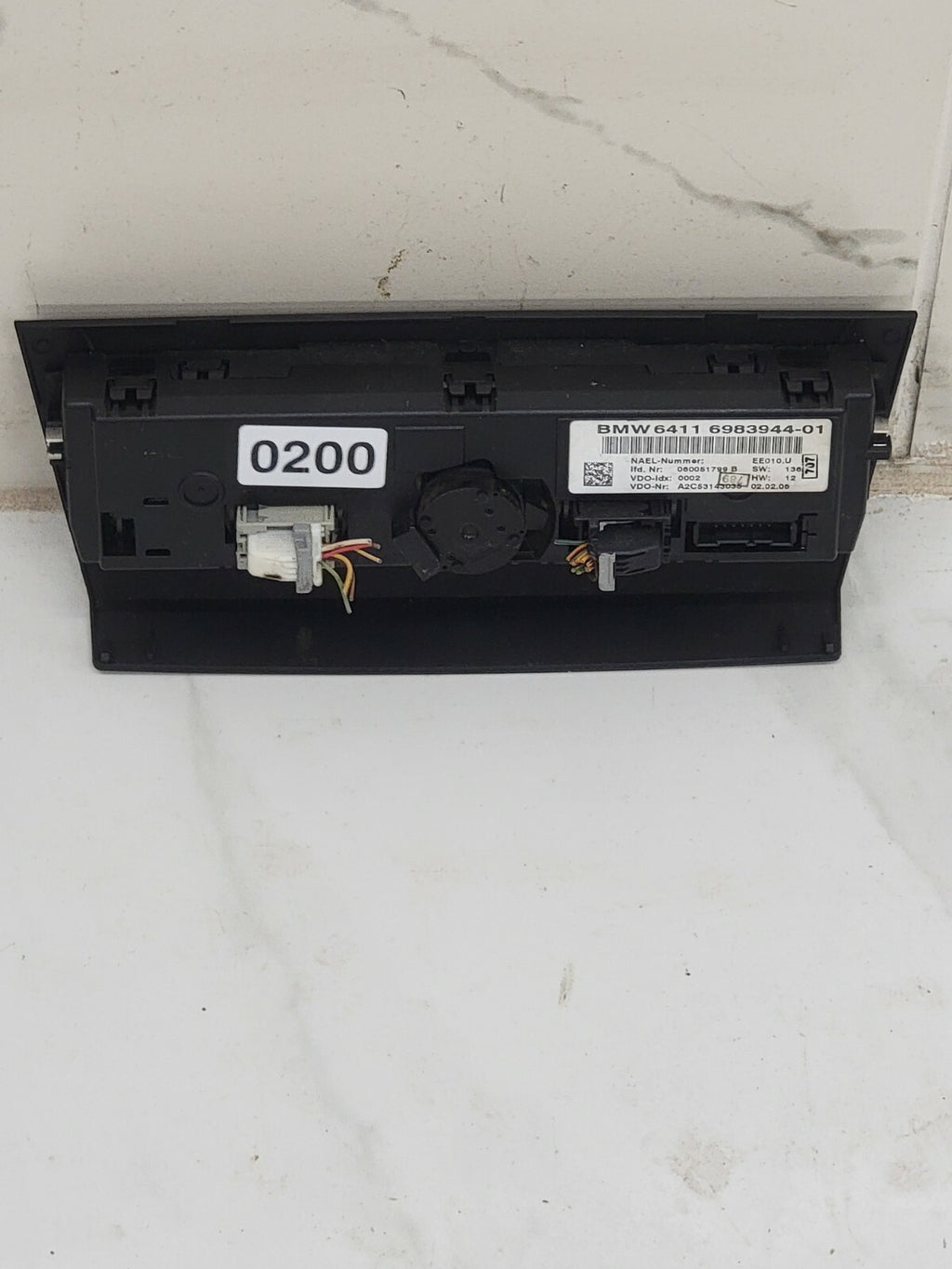 🔥06-09 BMW 3 SERIES 328I 335I A/C HEATER TEMPERATURE CLIMATE CONTROL