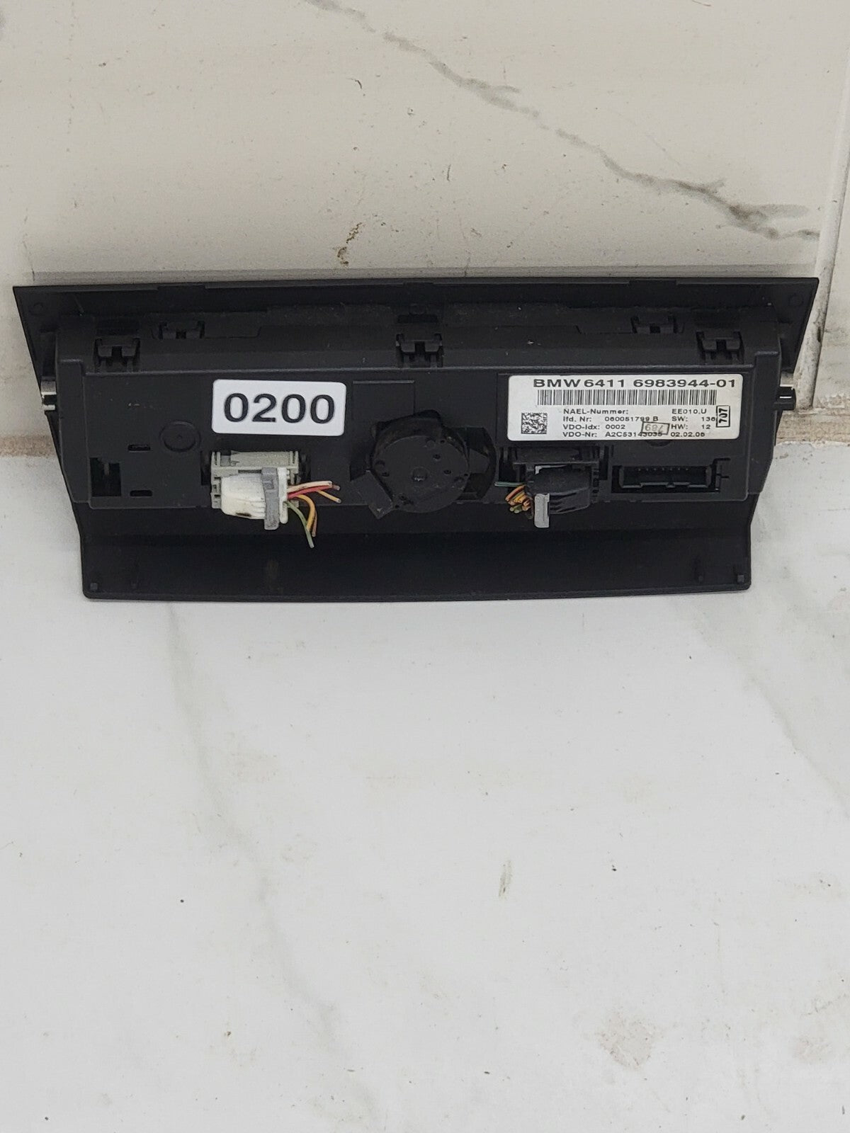 🔥06-09 BMW 3 SERIES 328I 335I A/C HEATER TEMPERATURE CLIMATE CONTROL