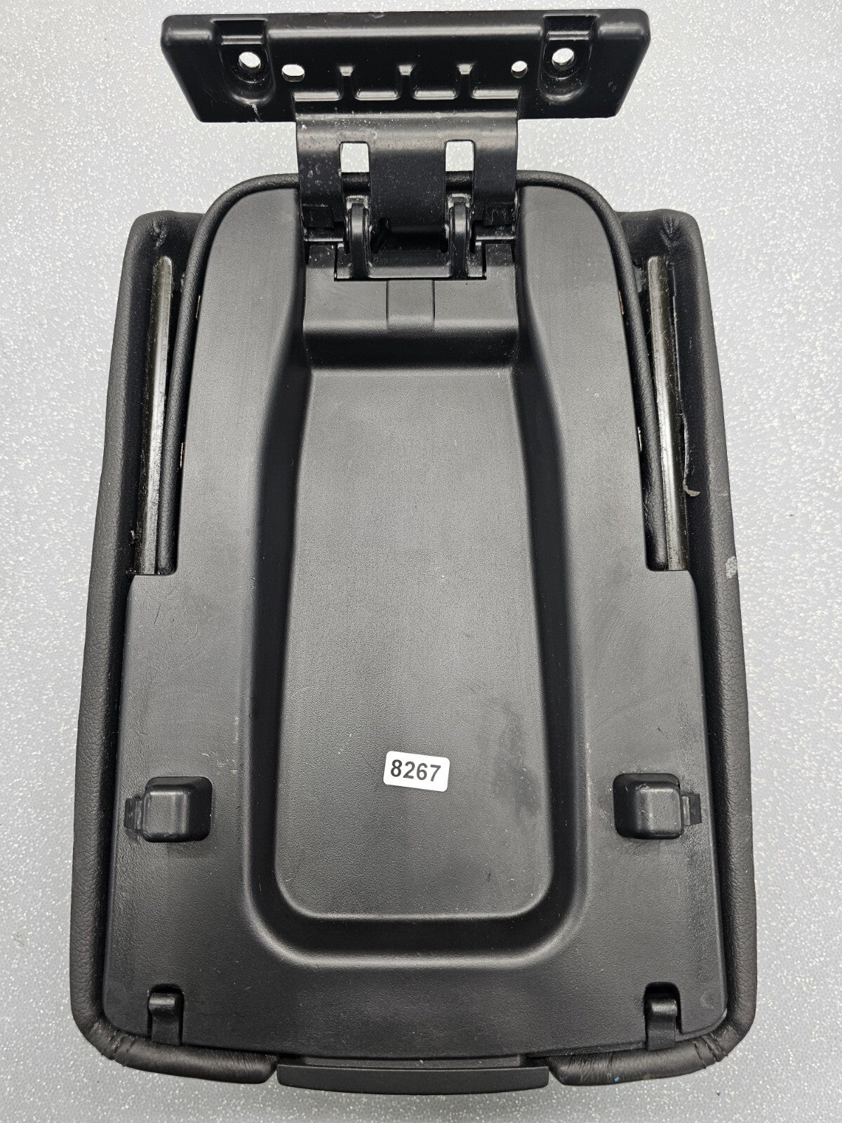 🔥04-09 Jaguar XJ8 Front Center Console Arm Rest Lid Cover Top Assembly Black