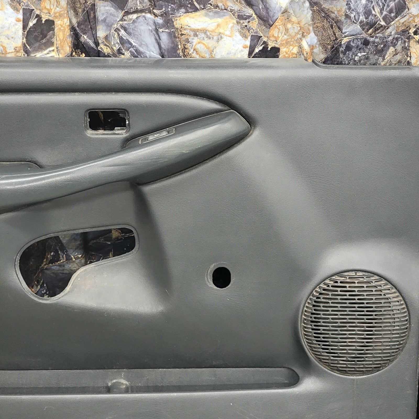 99-06 Silverado SIERRA Door Trim Panel Front LEFT-RIGHT Set Dark GRAY manual D3