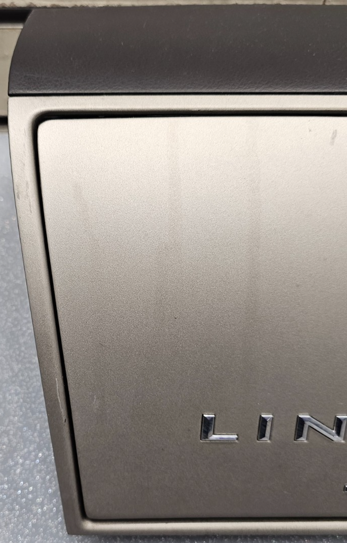 🔥03-05 Lincoln Aviator Radio Navigation Door Dash Trim Bezel Silver Granite B79