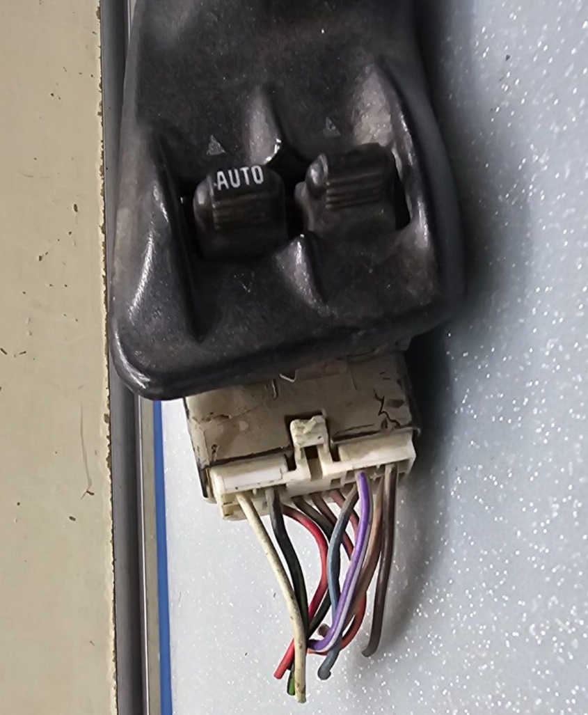 🔥98-01 Dodge RAM 1500 2500 Front Left Driver Power Window Switch BLACK WS10