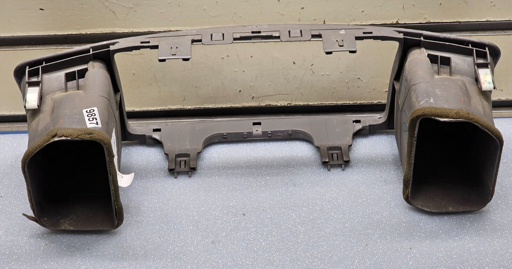 🔥03-08 COROLLA CENTER DASH AM FM RADIO STEREO BEZEL TRIM PANEL OEM GRAY B28