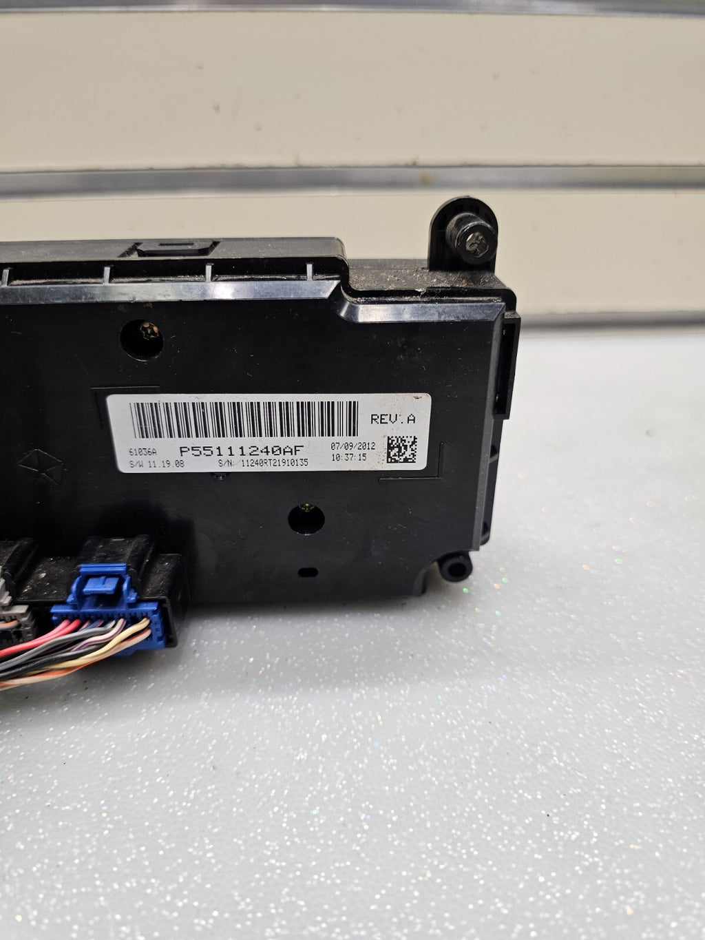 11-20 Dodge Grand Caravan Dash Front A/C Heater Temperature Climate Control Unit