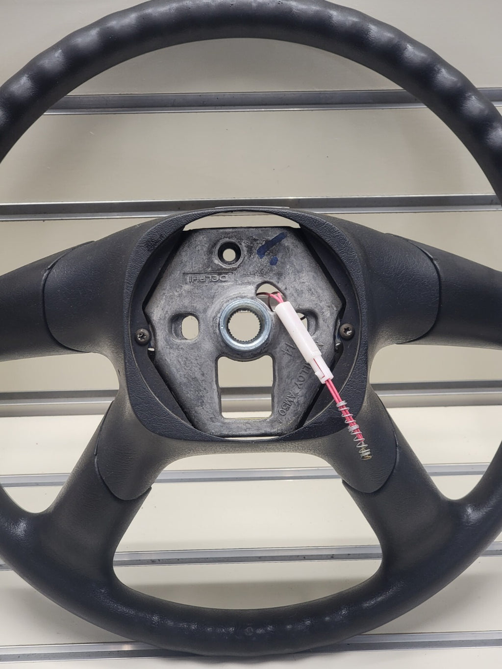 🔥03-06 SILVERADO SIERRA YUKON TAHOE SUBURBAN STEERING WHEEL LEATHER BLACK