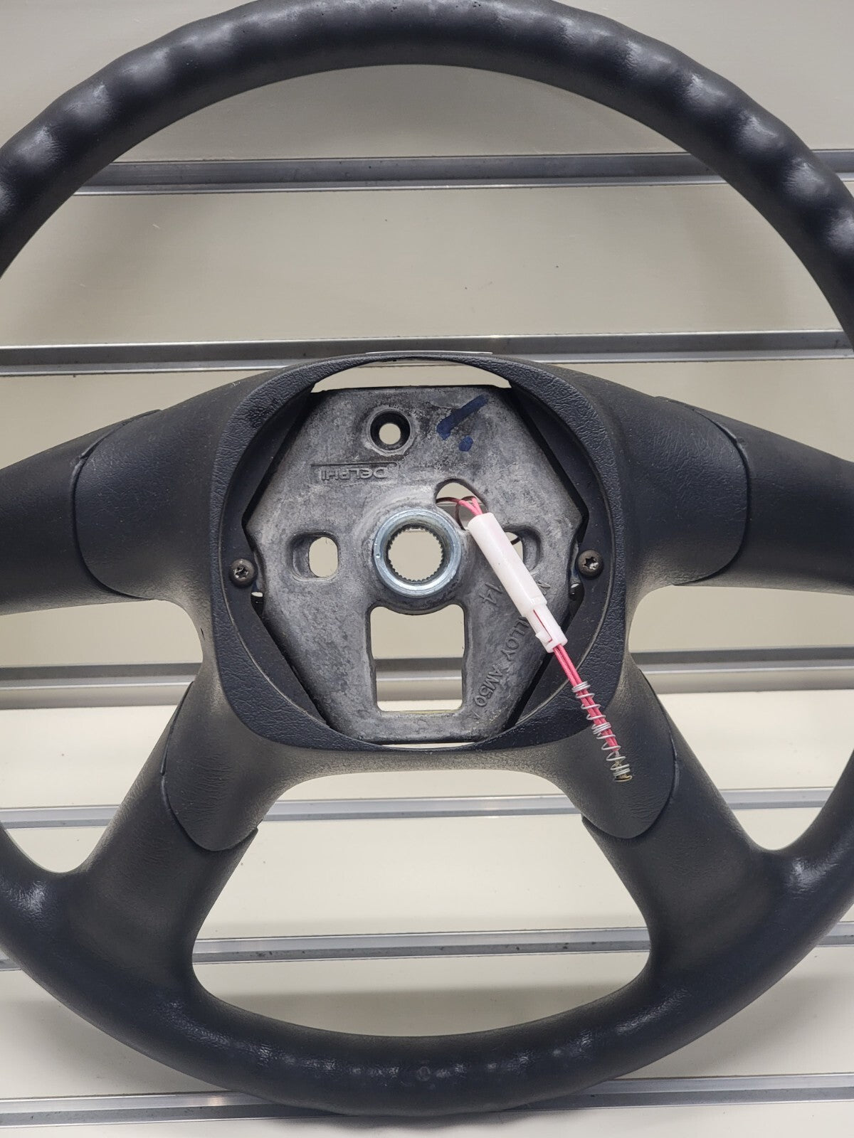 🔥03-06 SILVERADO SIERRA YUKON TAHOE SUBURBAN STEERING WHEEL LEATHER BLACK